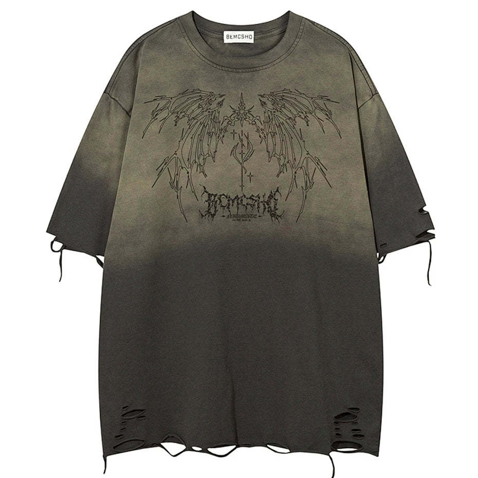 Y2K Vintage Graphic Oversized T-Shirt — styling shot