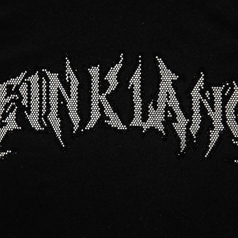 Black Letter T-Shirt — front view