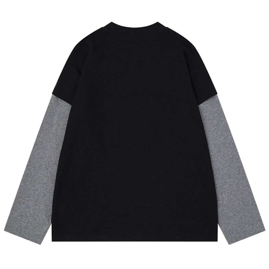 Oversized Long Sleeve Tee — front view
