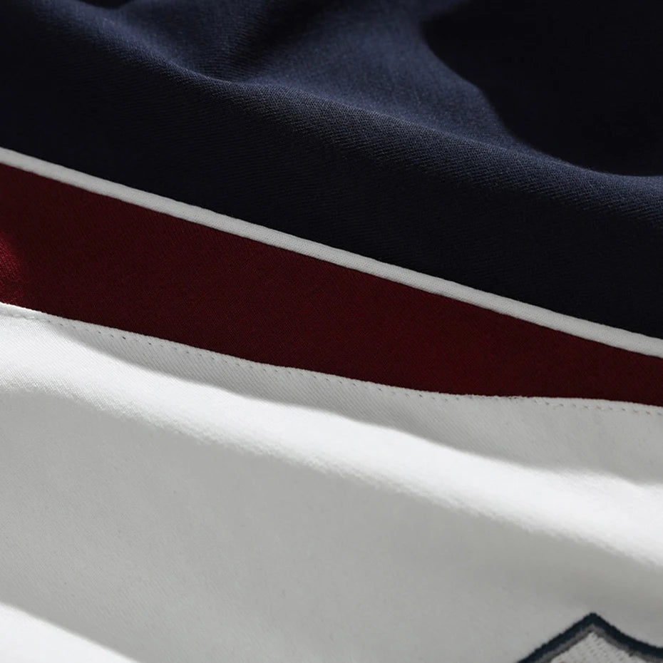 Sleeve Vintage Oversized T-Shirt — fabric close-up
