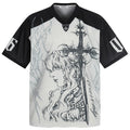 Y2K Anime Oversized T-Shirt — styling shot