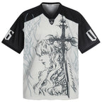 Y2K Anime Oversized T-Shirt — styling shot