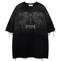 Y2K Vintage Graphic Oversized T-Shirt — back view