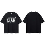Black Shadow Graphic T-Shirt — side view
