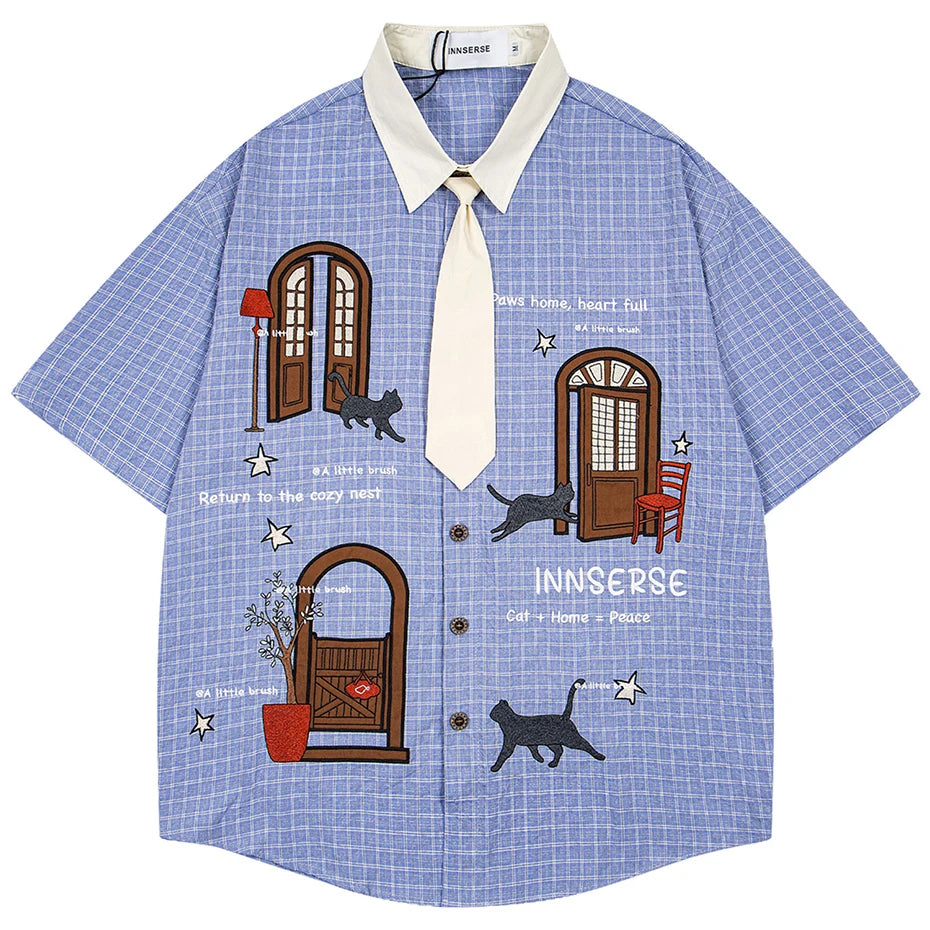 Shirts Vintage Oversized Shirt — styling shot