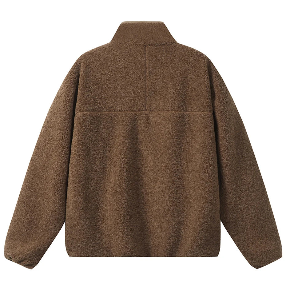 Vintage Wool Loose Jacket — front view