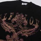 Shirts Graphic Oversized Long Sleeve Tee — back view