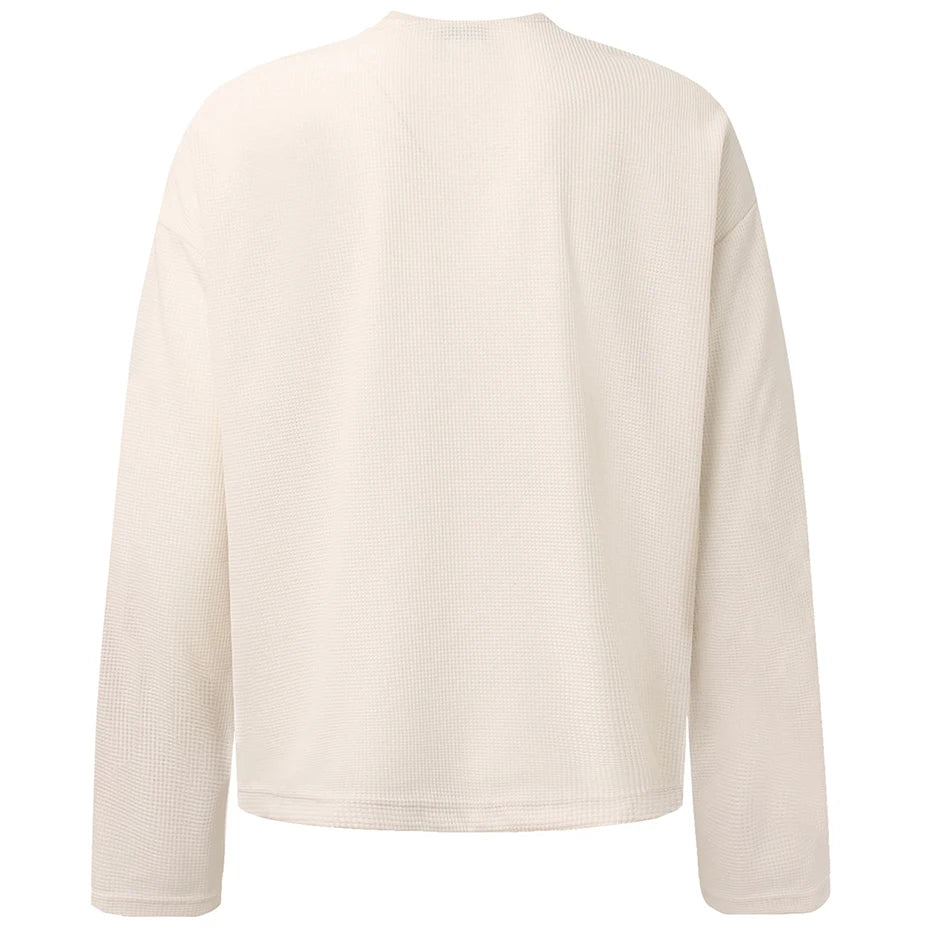 Vintage Y2K Oversized Long Sleeve Tee — front view