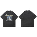 Black Dog Washed T-Shirt — detail shot