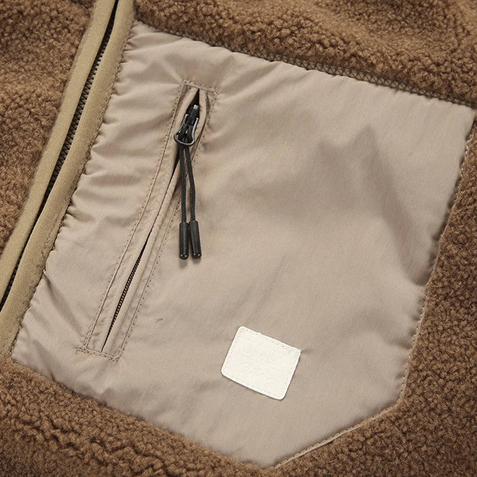 Vintage Wool Loose Jacket — fit shot