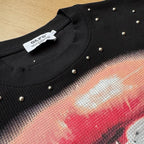 Punk Graphic Oversized T-Shirt — back view