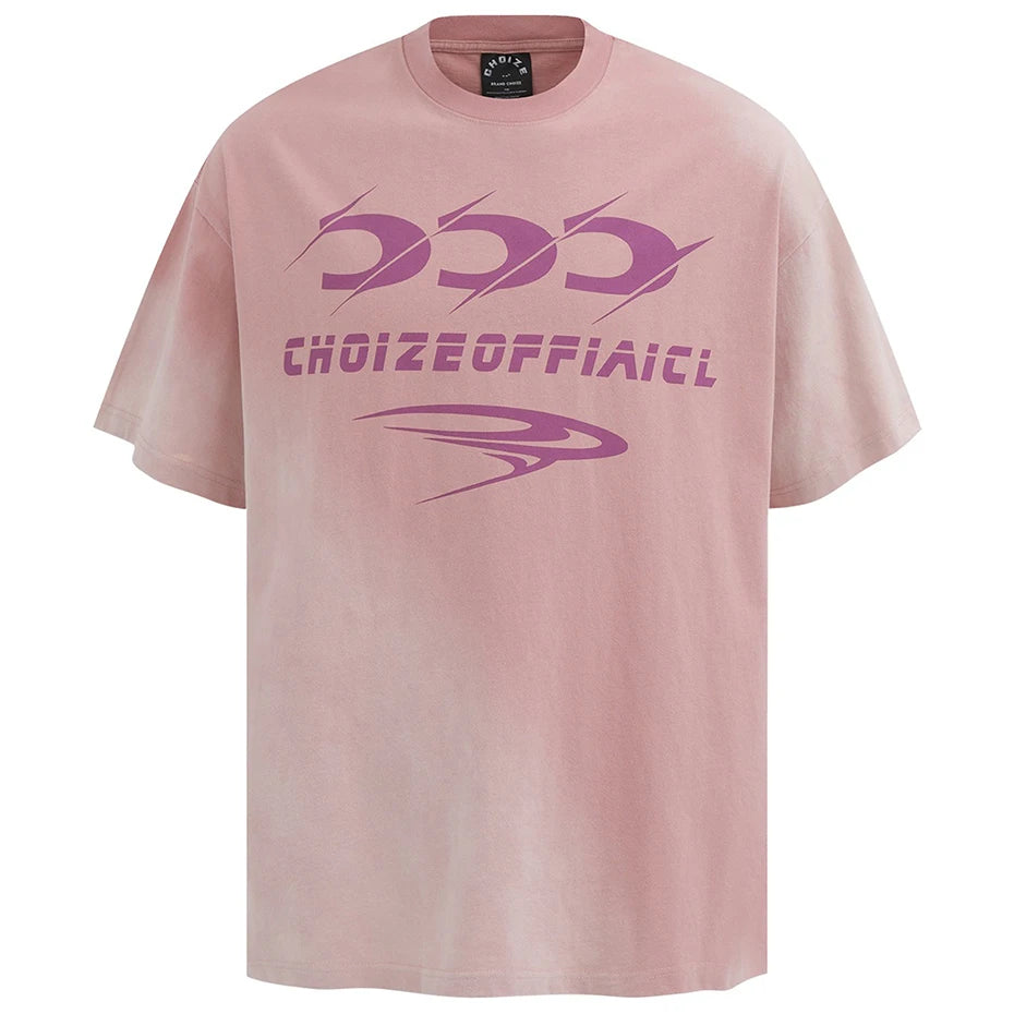 Tee Vintage Graphic Oversized T-Shirt — back view