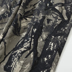 Vintage Graphic Denim Loose Jeans — fit shot