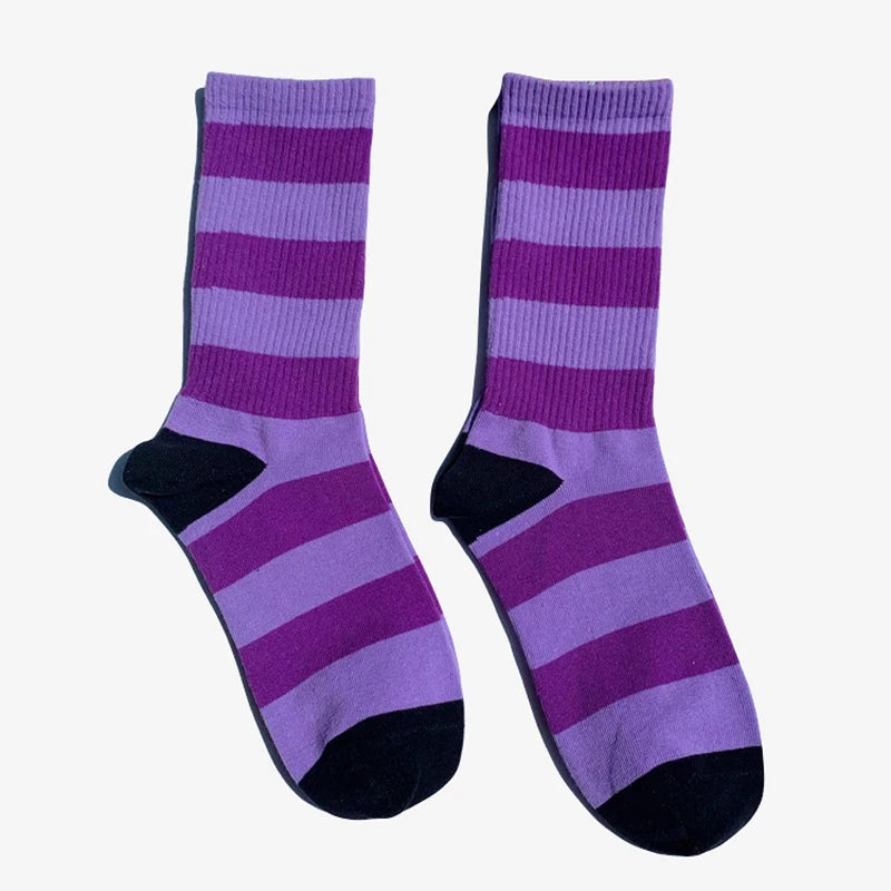 Skate Blue Striped Print Accessory — fit shot