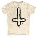 Vintage Ripped T-Shirt — fabric close-up