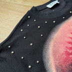 Punk Graphic Oversized T-Shirt — detail shot