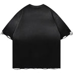 Vintage Star Distressed Loose T-Shirt — front view
