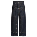 Blue Denim Baggy Jeans — styling shot