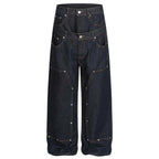 Blue Denim Baggy Jeans — styling shot