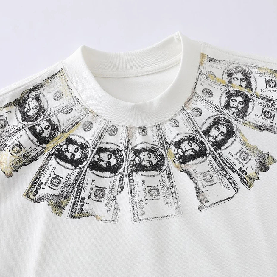 Vintage Graphic Oversized T-Shirt — fit shot