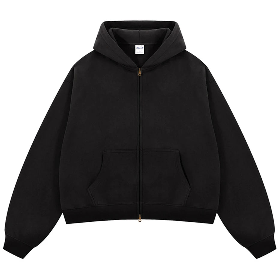 Hooded Oversized Jacket — styling shot