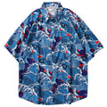 Koi Graphic Oversized Shirt — styling shot