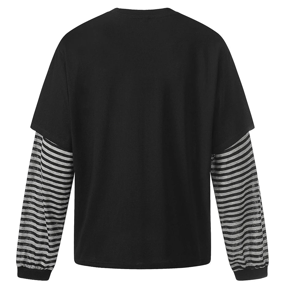Shirts Y2K Oversized Long Sleeve Tee — front view