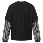 Shirts Y2K Oversized Long Sleeve Tee — front view