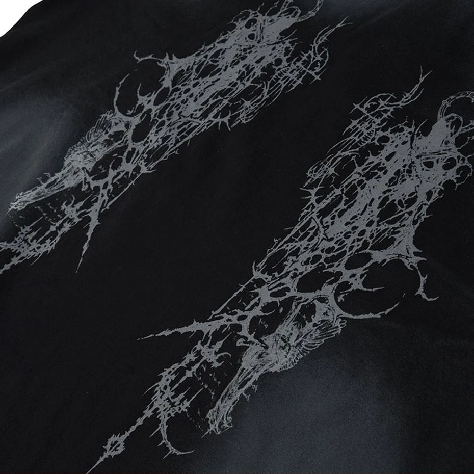 Tshirts Vintage Graphic Oversized T-Shirt — fit shot