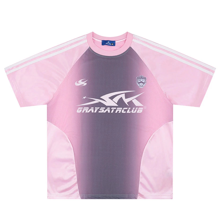 Y2K Pink Loose T-Shirt — styling shot