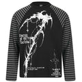 Goth Oversized Long Sleeve Tee — back view