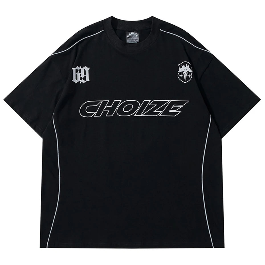 Black Oversized T-Shirt — styling shot