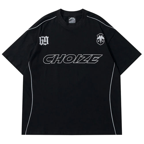 Black Oversized T-Shirt — styling shot
