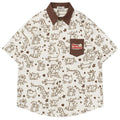 Cartoon Graphic Shirt — styling shot