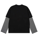 Gray Vintage Oversized T-Shirt — front view