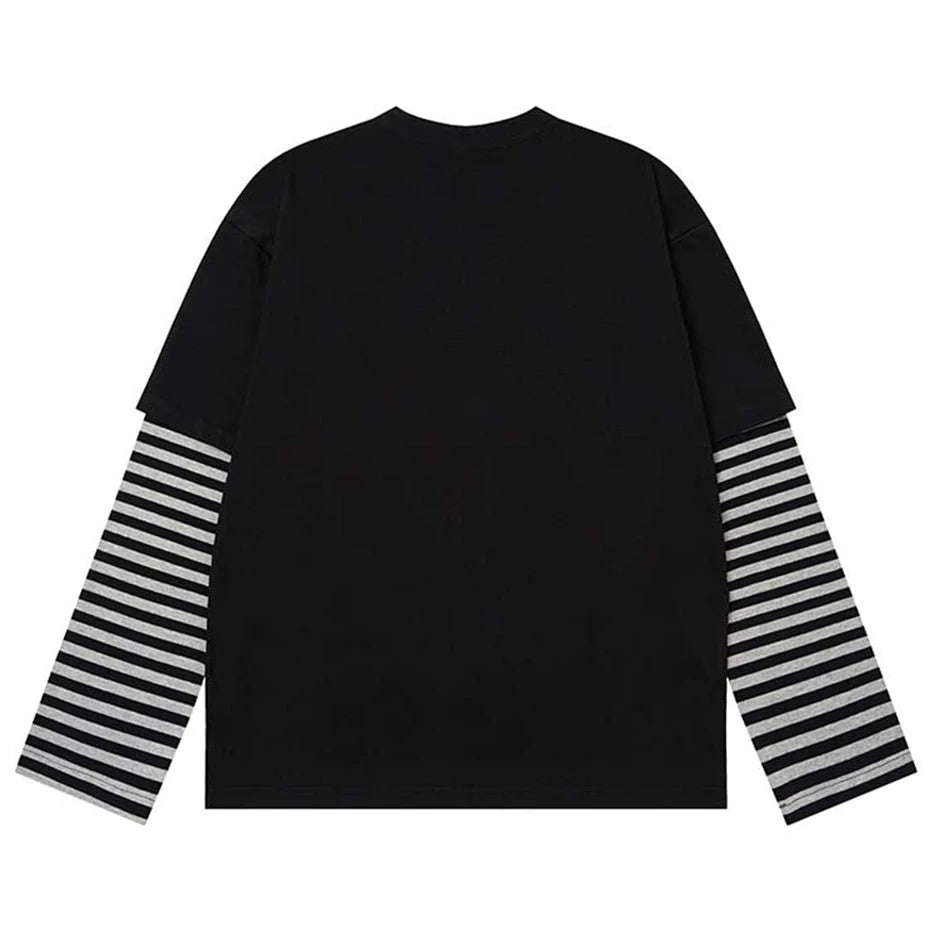 Gray Vintage Oversized T-Shirt — front view