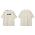 Aesthetic Black Faded T-Shirt — fabric close-up