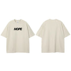 Aesthetic Black Faded T-Shirt — fabric close-up