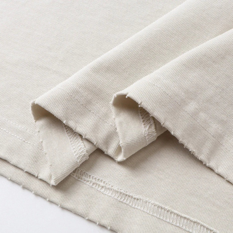 Shirts Vintage Oversized T-Shirt — fabric close-up