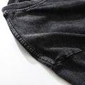 Vintage Black Washed Long Sleeve Tee — front view