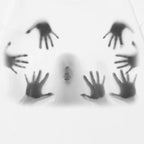 Freak White Graphic T-Shirt — back view