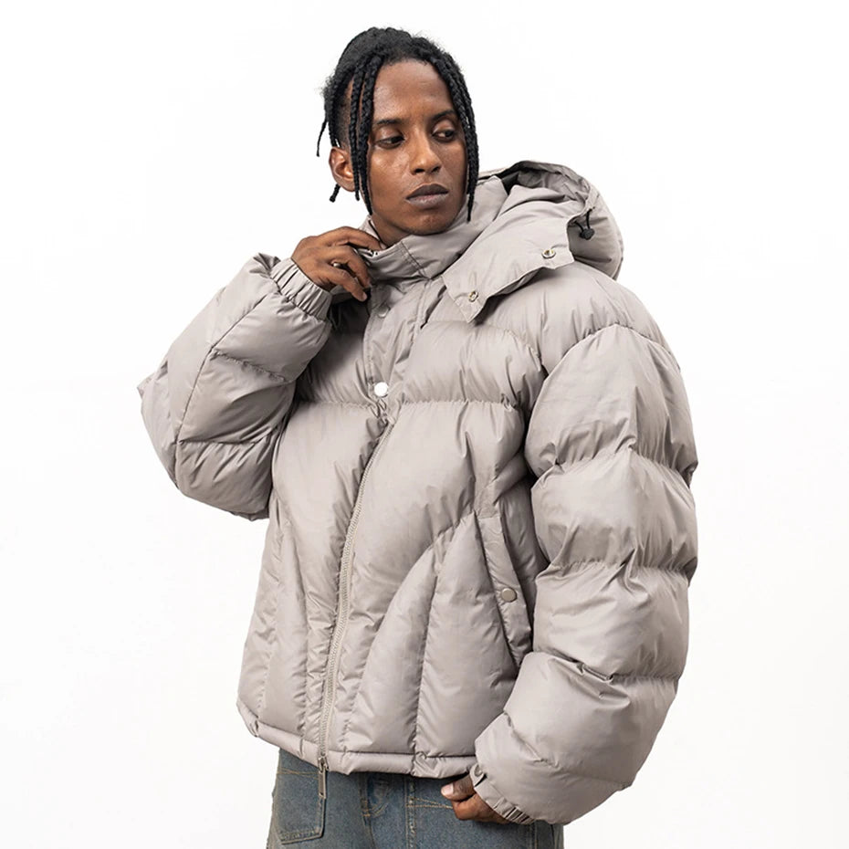 Jackets Padded Oversized Puffer Jacket — front view