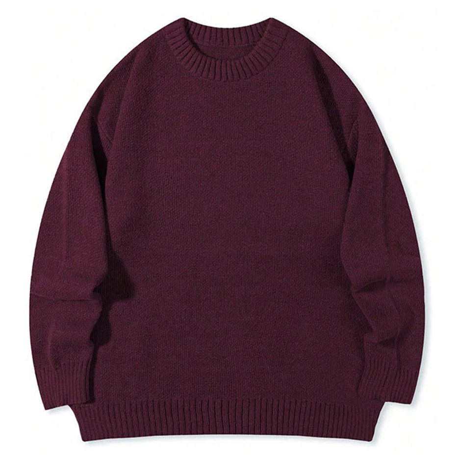 Sweaters Y2K Knit Oversized Sweater — fit shot