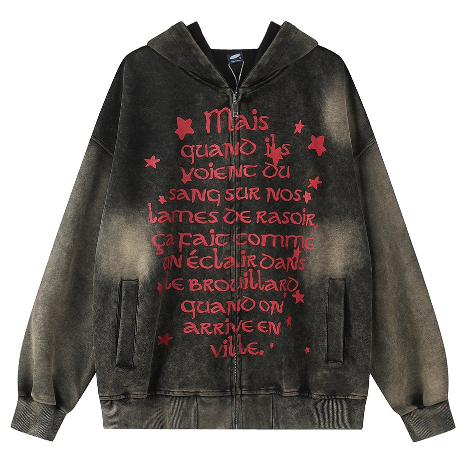 Jackets Vintage Oversized Jacket — styling shot