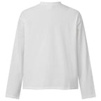 Y2K Flower Graphic Oversized Long Sleeve Tee — detail shot