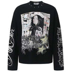 Shirts Y2K Graphic Loose Long Sleeve Tee — styling shot