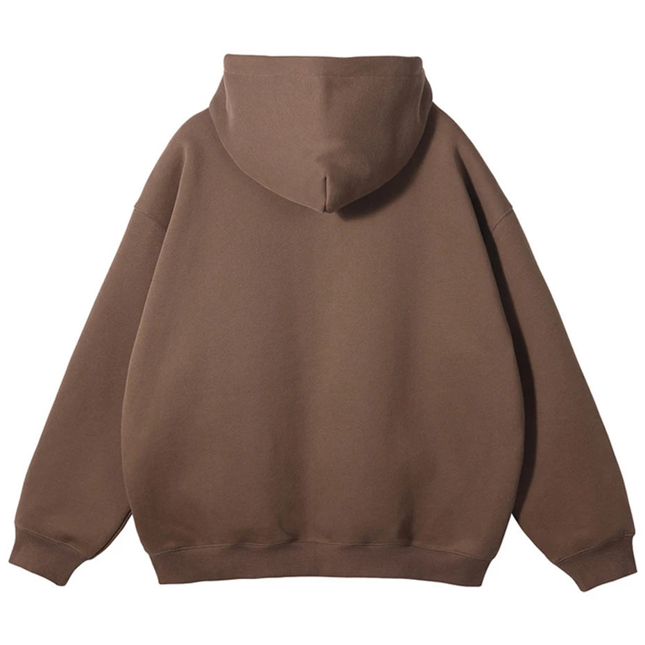 Zip Oversized Jacket — front view