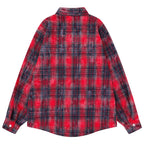 Shirts Vintage Plaid Oversized Shirt — back view