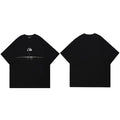 Black Astronaut Graphic T-Shirt — side view