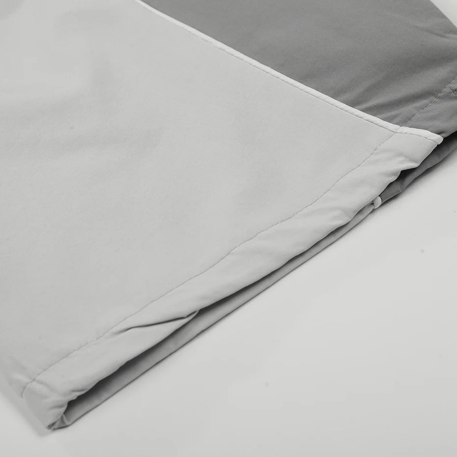 Vintage Oversized Sweatpants — fabric close-up